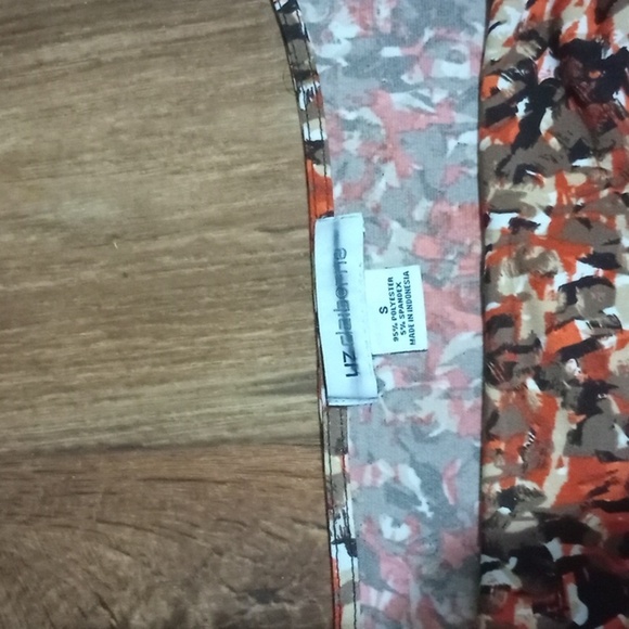 Liz Claiborne Floral Patterned Midi Sleeveless Dress With Tie Belt - Picture 4 of 5